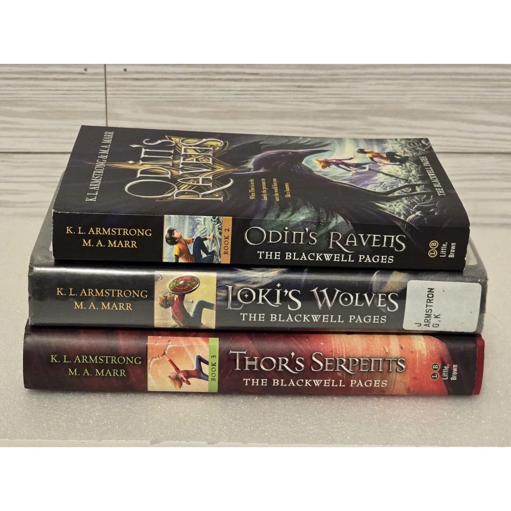 Blackwell Pages‎ Saga Set Of 3 Books Lot Novels